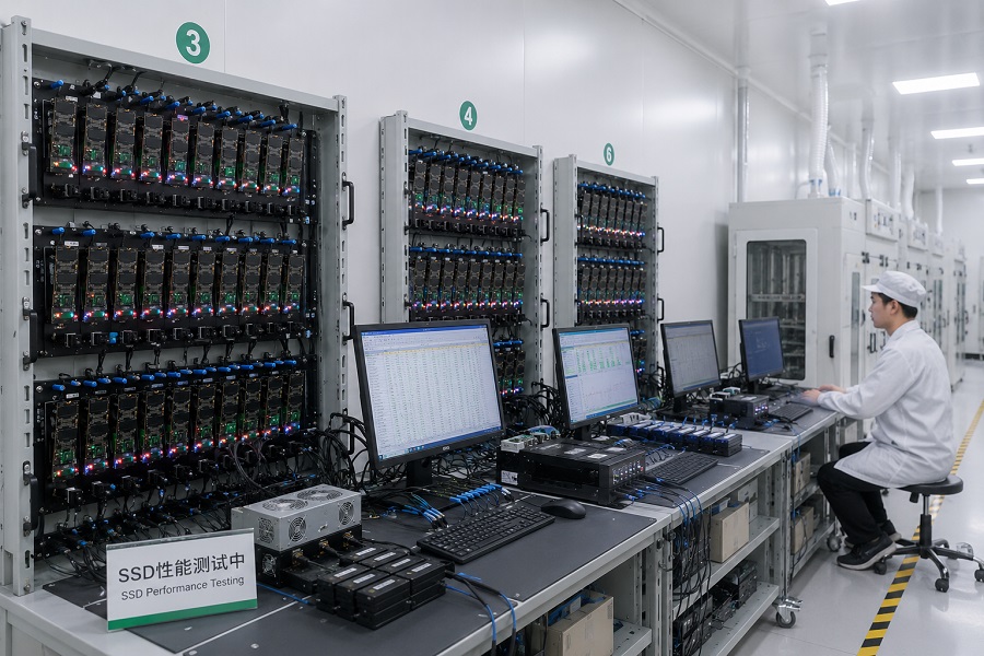 SSD固态硬盘性能测试过程